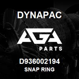 D936002194 Dynapac SNAP RING | AGA Parts