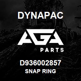 D936002857 Dynapac SNAP RING | AGA Parts