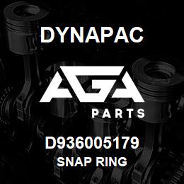 D936005179 Dynapac SNAP RING | AGA Parts