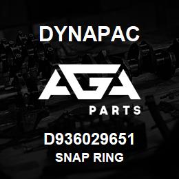 D936029651 Dynapac SNAP RING | AGA Parts