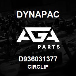 D936031377 Dynapac CIRCLIP | AGA Parts