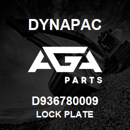 D936780009 Dynapac LOCK PLATE | AGA Parts