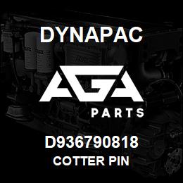 D936790818 Dynapac COTTER PIN | AGA Parts