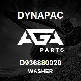 D936880020 Dynapac WASHER | AGA Parts