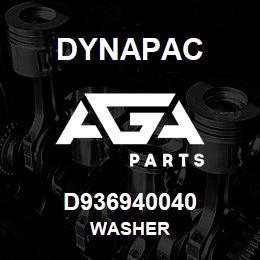 D936940040 Dynapac WASHER | AGA Parts