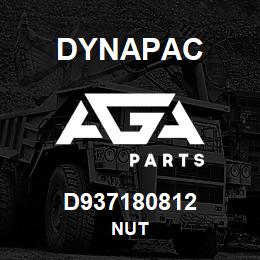 D937180812 Dynapac NUT | AGA Parts