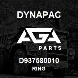 D937580010 Dynapac RING | AGA Parts