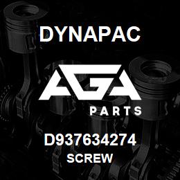 D937634274 Dynapac SCREW | AGA Parts