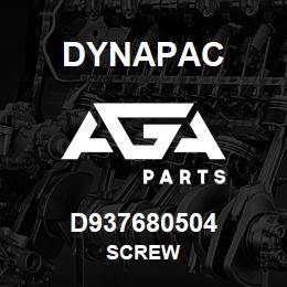 D937680504 Dynapac SCREW | AGA Parts