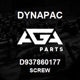 D937860177 Dynapac SCREW | AGA Parts