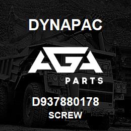 D937880178 Dynapac SCREW | AGA Parts