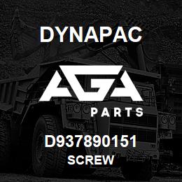 D937890151 Dynapac SCREW | AGA Parts