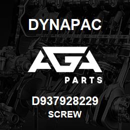 D937928229 Dynapac SCREW | AGA Parts