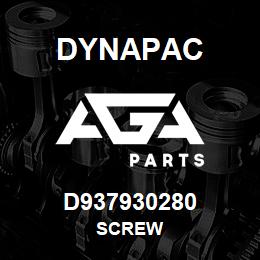 D937930280 Dynapac SCREW | AGA Parts