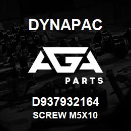 D937932164 Dynapac SCREW M5X10 | AGA Parts