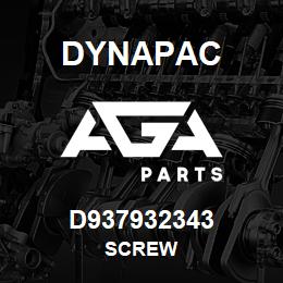 D937932343 Dynapac SCREW | AGA Parts