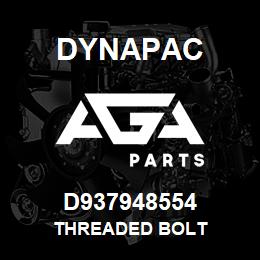 D937948554 Dynapac THREADED BOLT | AGA Parts