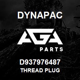 D937976487 Dynapac THREAD PLUG | AGA Parts