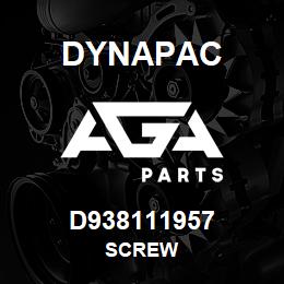 D938111957 Dynapac SCREW | AGA Parts