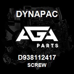 D938112417 Dynapac SCREW | AGA Parts