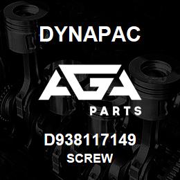 D938117149 Dynapac SCREW | AGA Parts