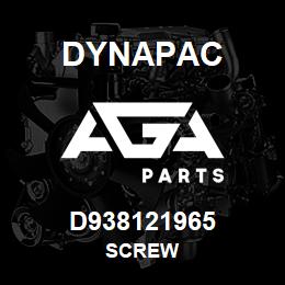 D938121965 Dynapac SCREW | AGA Parts