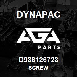 D938126723 Dynapac SCREW | AGA Parts