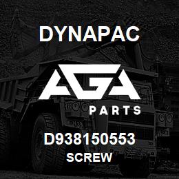 D938150553 Dynapac SCREW | AGA Parts