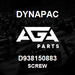 D938150883 Dynapac SCREW | AGA Parts