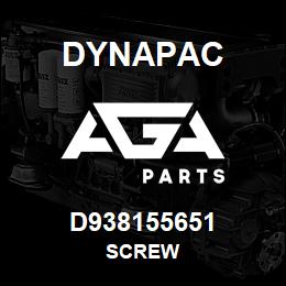 D938155651 Dynapac SCREW | AGA Parts