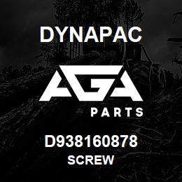 D938160878 Dynapac SCREW | AGA Parts