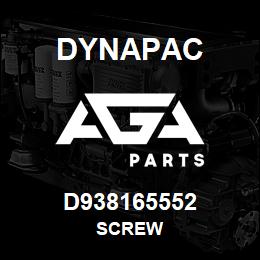 D938165552 Dynapac SCREW | AGA Parts