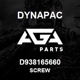 D938165660 Dynapac SCREW | AGA Parts