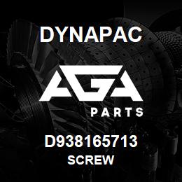 D938165713 Dynapac SCREW | AGA Parts