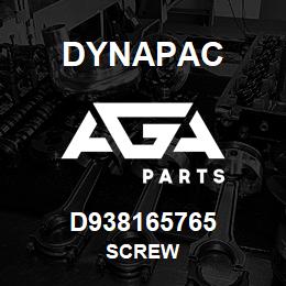 D938165765 Dynapac SCREW | AGA Parts