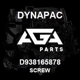 D938165878 Dynapac SCREW | AGA Parts