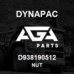 D938190512 Dynapac NUT | AGA Parts