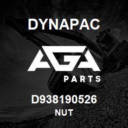 D938190526 Dynapac NUT | AGA Parts