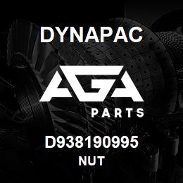 D938190995 Dynapac NUT | AGA Parts