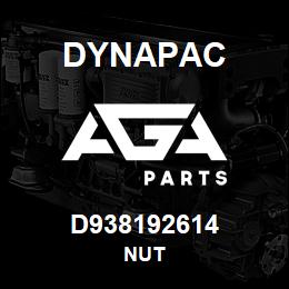 D938192614 Dynapac NUT | AGA Parts