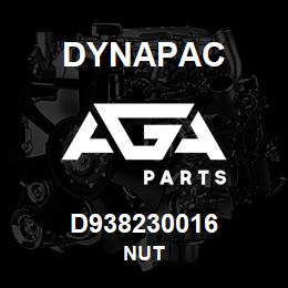 D938230016 Dynapac NUT | AGA Parts