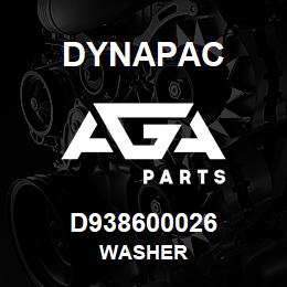 D938600026 Dynapac WASHER | AGA Parts