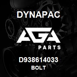 D938614033 Dynapac BOLT | AGA Parts