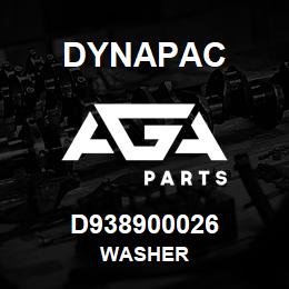 D938900026 Dynapac WASHER | AGA Parts