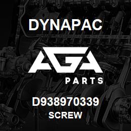 D938970339 Dynapac SCREW | AGA Parts