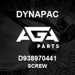 D938970441 Dynapac SCREW | AGA Parts