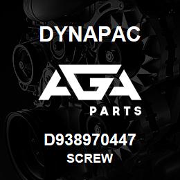 D938970447 Dynapac SCREW | AGA Parts