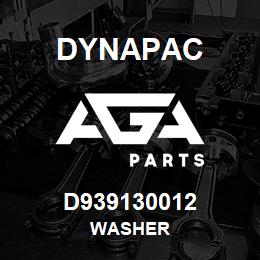 D939130012 Dynapac WASHER | AGA Parts