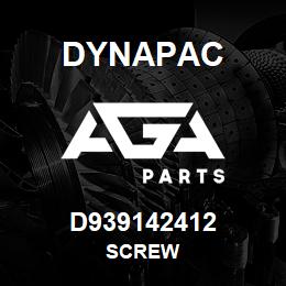 D939142412 Dynapac SCREW | AGA Parts