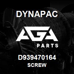 D939470164 Dynapac SCREW | AGA Parts